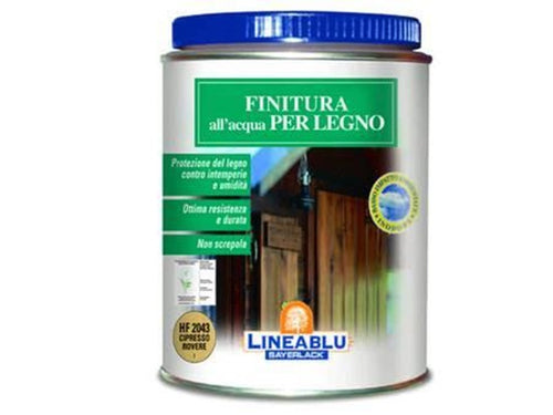 FINITURA ALL'ACQUA PER LEGNO HF 2041 castagno/noce chiaro ml.750 FER 61087