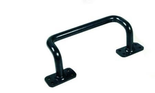 MANIGLIE PER PORTONI SCORREVOLI mm.180 tipo piegato PZ 1 NERA FER 158985