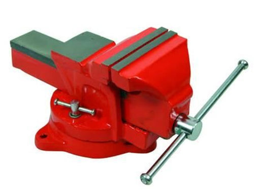 MORSA DA BANCO GIREVOLE IN GHISA - mm.100 base girevole FER 177436