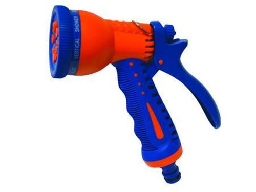 IDROPISTOLA MULTIFUNZIONE CON INNESTO RAPIDO 8 GETTI ** 5 PZ ** FER 296670