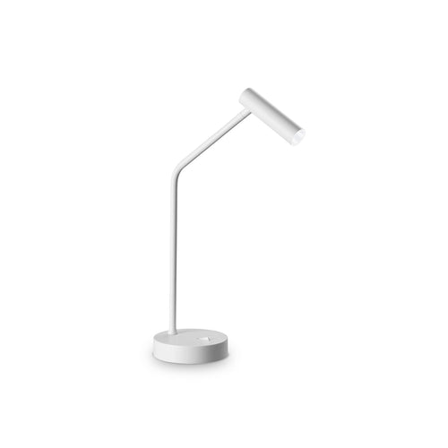Lampada Da Tavolo Contemporanea Easy Metallo Bianco Led 3,5W 3000K Ip20