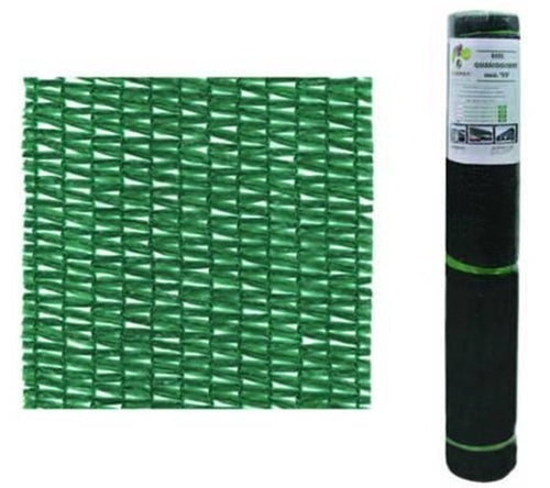 RETE OMBREGGIANTE 90% VERDE IN MINIROLL - mt.4x3h. FER 118583