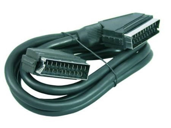 PROLUNGA SCART/SCART MT.1,5 con 21 poli collegati colore nero, FERR 66884