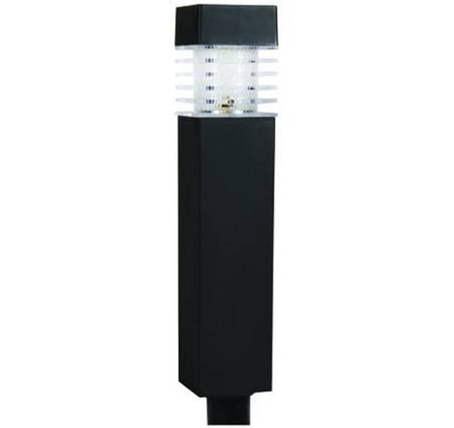 LAMPADA SOLARE PLASTICA QUADRA - cm.6,5x6,5x30,5h. FERR 271127