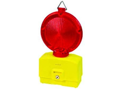 LAMPADA STRADALE VEGA LED ROSSA - 2 batterie volt 6 Ah 5 non incluse FER 317870