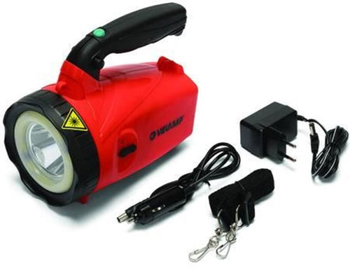 TORCIA PORTATILE RICARICABILE LED 400 MT autonomia 2 ore - FER-294911