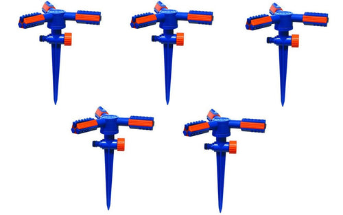 IRRIGATORE A TRE BRACCI CON PUNTALE IN PLASTICA ** 5 PZ ** FER-295765