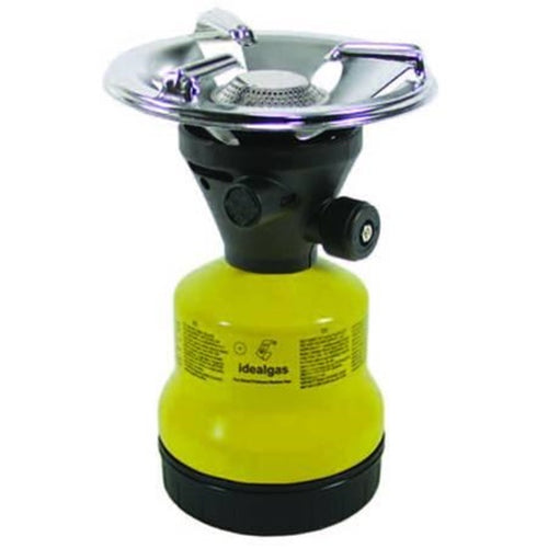 FORNELLINO GAS CAMPING IN METALLO ACCENSIONE NORMALE FER-30397