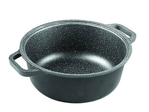 CASSERUOLA LINEA GRANITO HARD STONE - spessore mm.6 cm.24 FER-354028