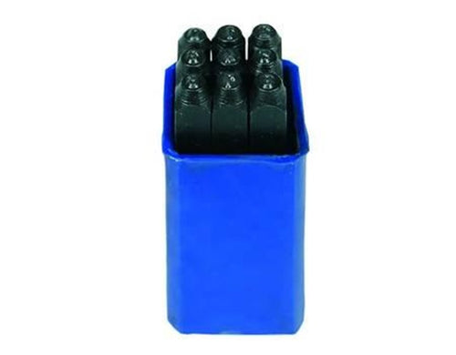 PUNZONI IN ACCIAIO SERIE DA 9 NUMERI - mm.3 - FER-142342