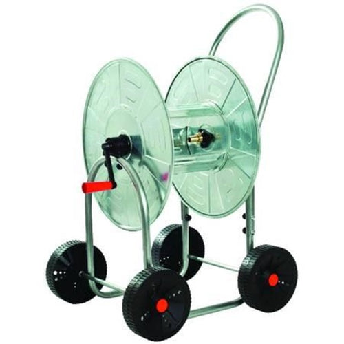 CARRELLO AVVOLGITUBO MAXI CAR MT.80 3/4 CON 4 RUOTE capacità tubo mt.80 3/4 -