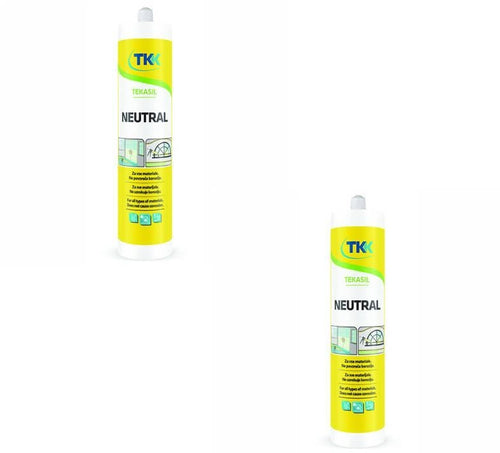 SILICONE NEUTRO TEKASIL NEUTRAL ml.310 testa di moro RAL8017 ** 2 PZ **