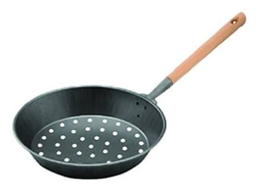 PADELLA PER CASTAGNE CON MANICO IN LEGNO DF 803832
