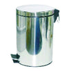 PATTUMIERA CON PEDALE INOX lt.30 cm.29,2x64h. FER 303354