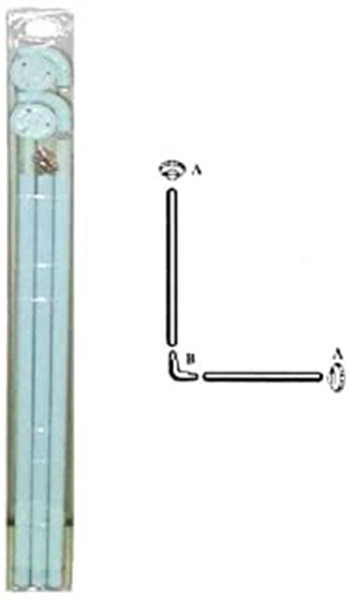 TELAIO REGGITENDA AD ANGOLO PER DOCCIA in alluminio verniciato- cm.80x80 -