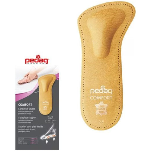 Pedag Ortesi Plantare per Piede Piatto – Supporto Metatarsale in Pelle, Massimo Comfort