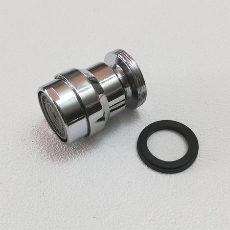 Rompigetto aeratore snodato lavabo M 24x1 maschio universale