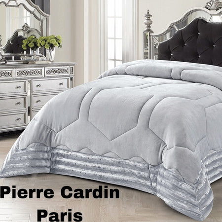 Trapunta Invernale Matrimoniale in Velluto Pierre Cardin Dolly