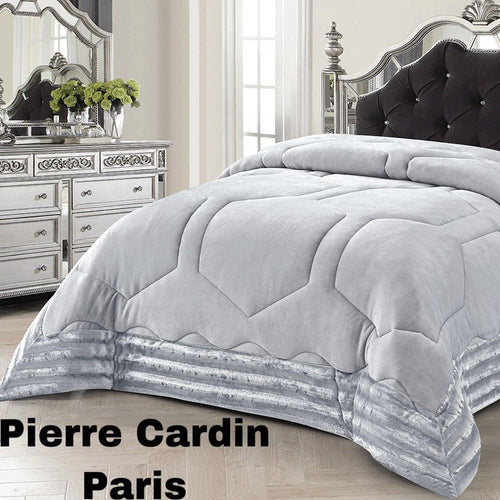 Trapunta Invernale Matrimoniale in Velluto Pierre Cardin Dolly