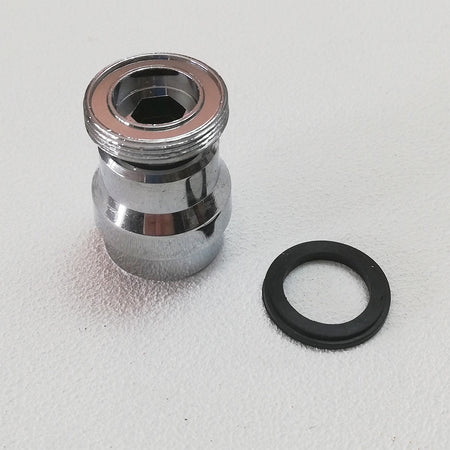 Rompigetto aeratore snodato lavabo M 24x1 maschio universale