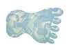 TAPPETINO ANTISCIVOLO A FORMA DI PIEDE - cm.72x45 colore blu FER-64248