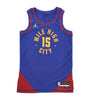 JORDAN NBA Canotta Basket Uomo Nba Dri Fit Swingman Jersey Statement Edition No 15 Nikola Jokic Dennug Rush Blue/team Crimson da uomo