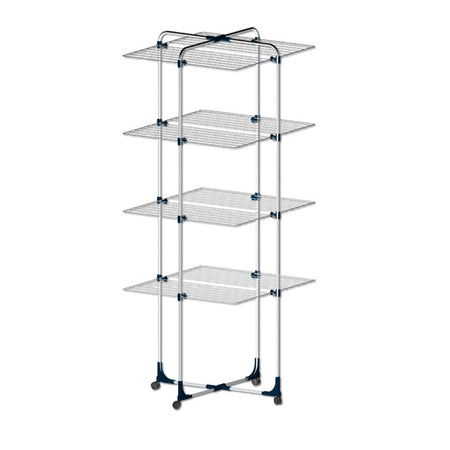 Jumbo Stendibiancheria Torre Acciaio Vern. 182x70x70cm Magnum4