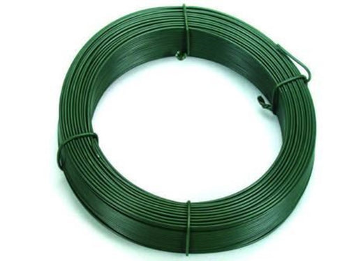 FILO PLASTIFICATO VERDE IN MATASSE MT. 100 - n°10 filo ø mm.1,5 FER 7719 - PZ 5