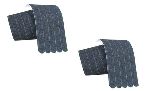 NASTRO ADESIVO ANTISDRUCCIOLO NERO IN STRISCE mm.20h.X 60 CM 10 PZ FER 41089