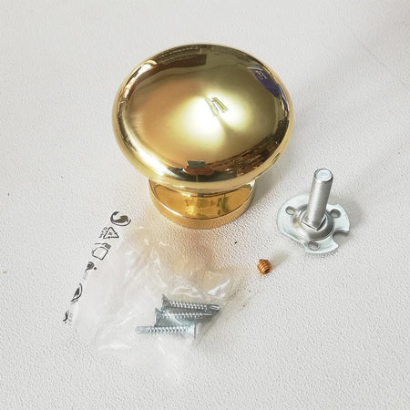 Cottali pomolo ottone finitura lucida modello Zeus