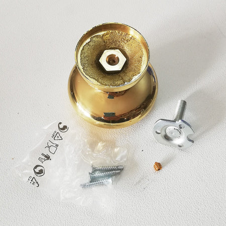 Cottali pomolo ottone finitura lucida modello Zeus