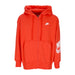 Nike Felpa Cappuccio Zip Donna Sportswear Dnc Fleece Full-zip Hoodie Picante Red da donna