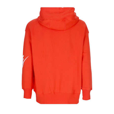 Nike Felpa Cappuccio Zip Donna Sportswear Dnc Fleece Full-zip Hoodie Picante Red da donna