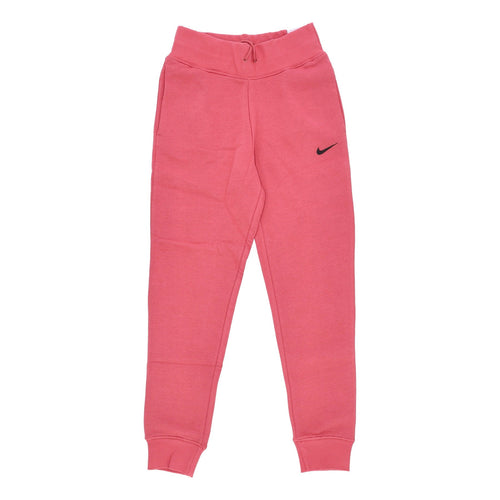 Nike Pantalone Tuta Felpato Donna Sportswear High-waisted Fleece Joggers Adobe/black da donna