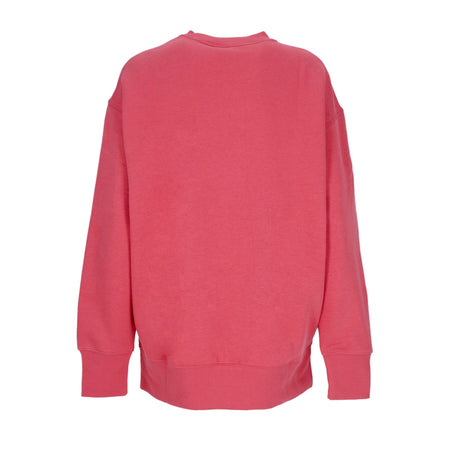 Nike Felpa Girocollo Donna Sportswear Oversized Fleece Crewneck Adobe/black da donna