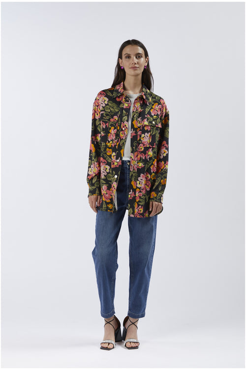 CAMICIA AMPIA STAMPATA