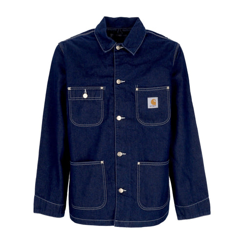 CARHARTT WIP Giubbotto Jeans Uomo Og Chore Coat Blue One Wash da uomo