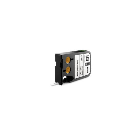 DYMO Tubo termoretraibile [continuo] (Dymo 1868809 XTL 6mm x 2.7m Roll Heat-Shrink Tube Black on White)