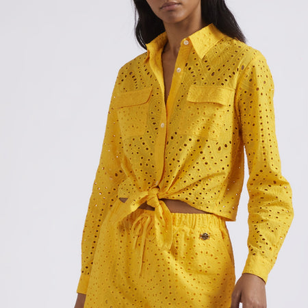 CAMICIA ANNODATA IN SANGALLO