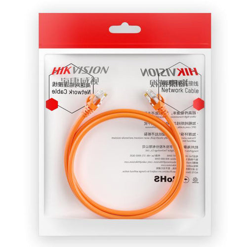 HIKVISION DS-1NP6UEC0-OR-10MT - CAVO LAN CAT6 U/UTP - 10M - ORANGE