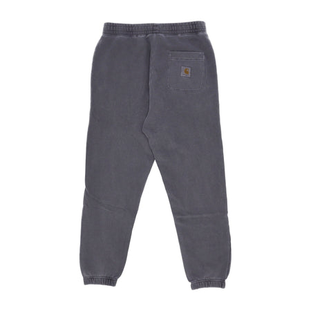 CARHARTT WIP Pantalone Tuta Leggero Uomo Nelson Sweat Pant Black Garment Dyed da uomo