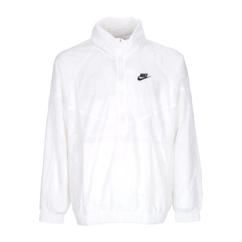 Nike Giacca a Vento Infilabile Uomo Windrunner Anorak Jacket White/black da uomo