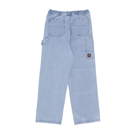 SANTA CRUZ Jeans Donna Coombe Pant Bleach Blue Denim da donna