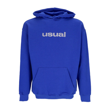 USUAL Felpa Leggera Cappuccio Uomo Og 3d Hoodie Blue da uomo
