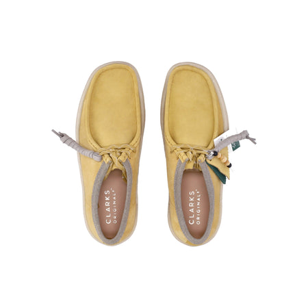 CLARKS Scarpa Lifestyle Uomo Wallabee Cup Amber Gold da uomo