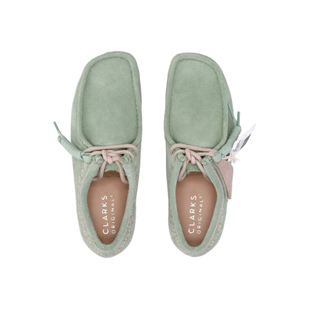 CLARKS Scarpa Lifestyle Uomo Wallabee Green da uomo