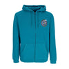 SANTA CRUZ Felpa Cappuccio Zip Uomo Holo Flamed Dot Zip Hood Verdigris da uomo
