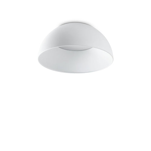 Plafoniera Contemporanea Corolla Metallo Bianco Led 24W 3000K Ip20