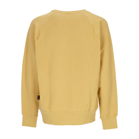 Nike Felpa Leggera Girocollo Uomo Sportswear Air French Terry Crewneck Wheat Gold/wheat Gold da uomo