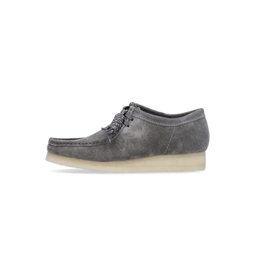 CLARKS Scarpa Lifestyle Uomo Wallabee Grey Suede da uomo